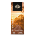 San Antonio Medium Roast Coffee package with a scenic Ranch design featuring 'Just Dang Good Coffee' branding.